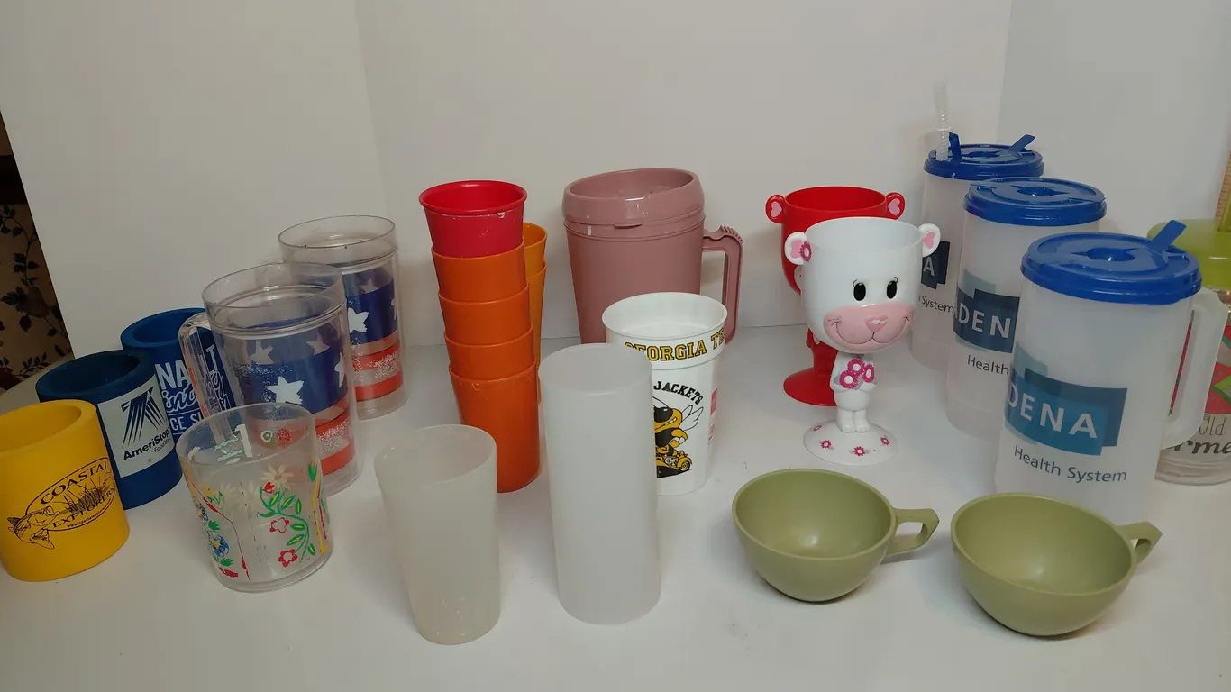 Plastic Cups And Koozies