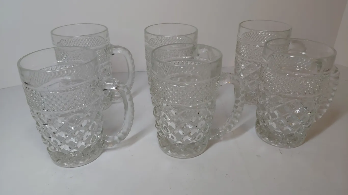 Vintage Anchor Hocking Mugs