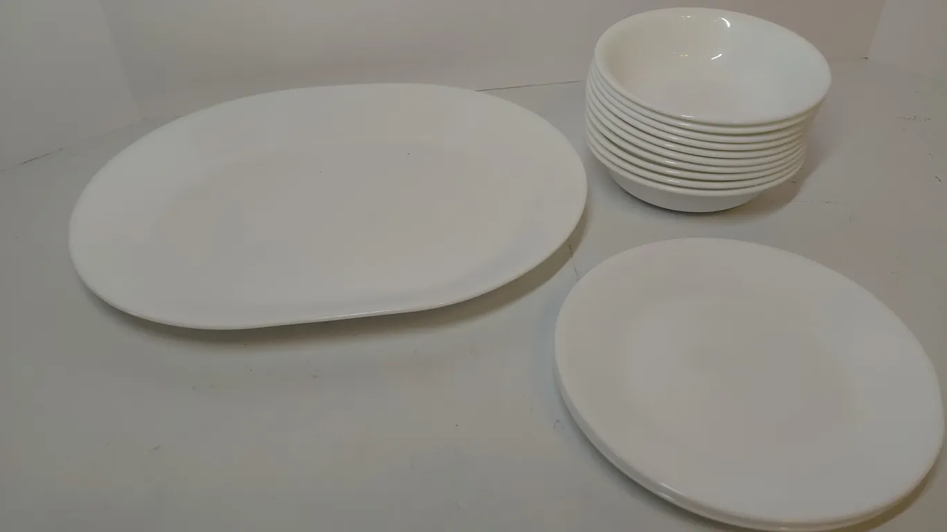 Corelle Platter, Bowls, And Plates