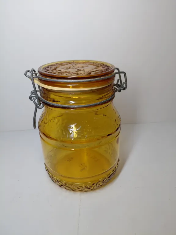 Mid-Century Italian Wire Bale Canister
