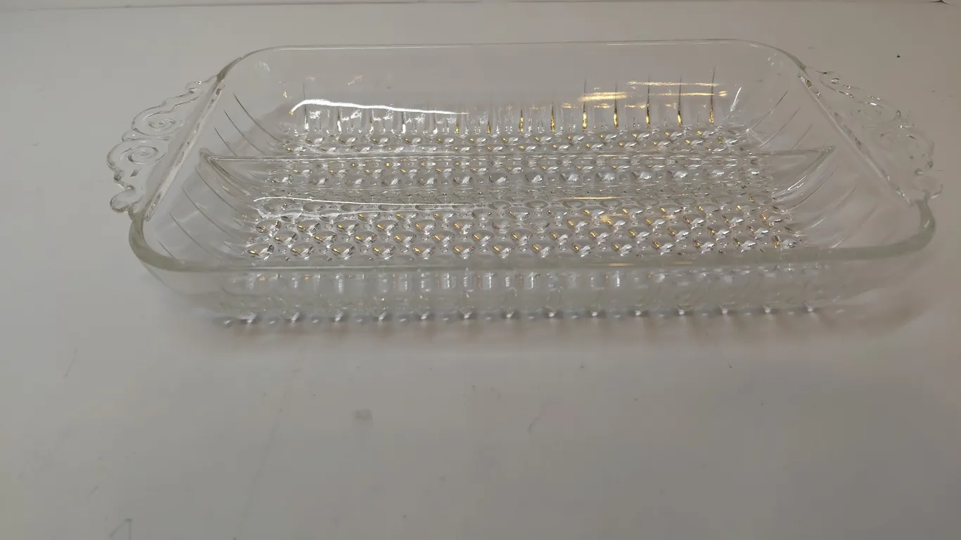 Vintage Anchor Hocking Appetizer Dish