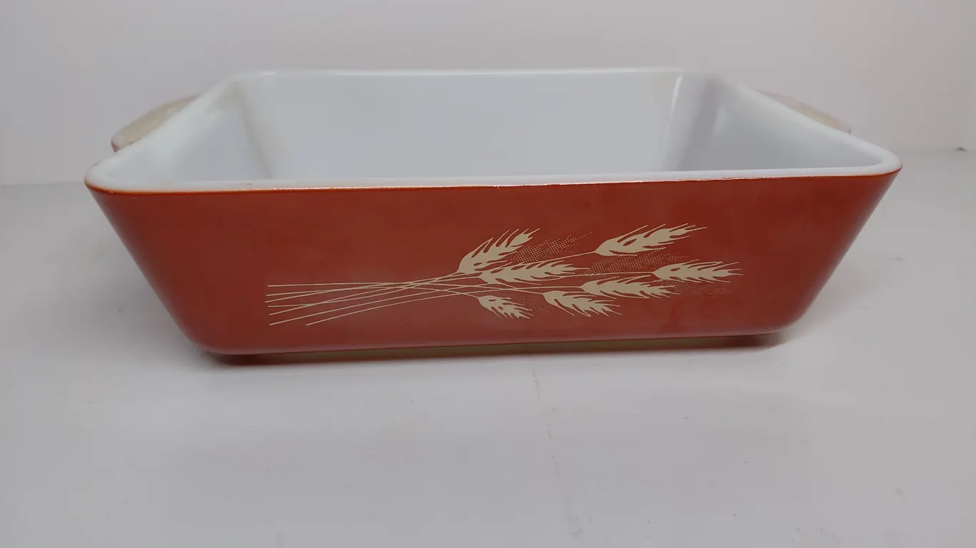 Vintage Autumn Harvest Pyrex Refrigerator Dish