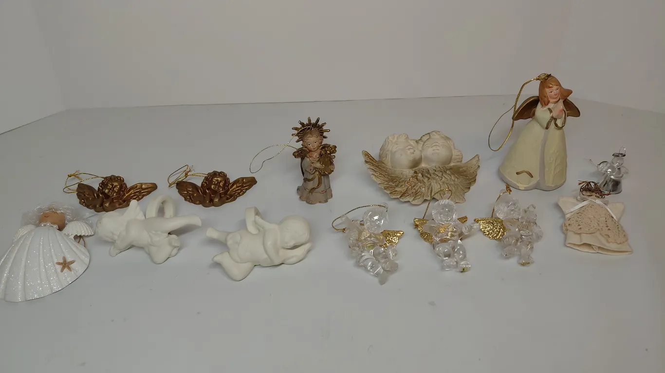 Angel Ornaments & Candlestick Rings