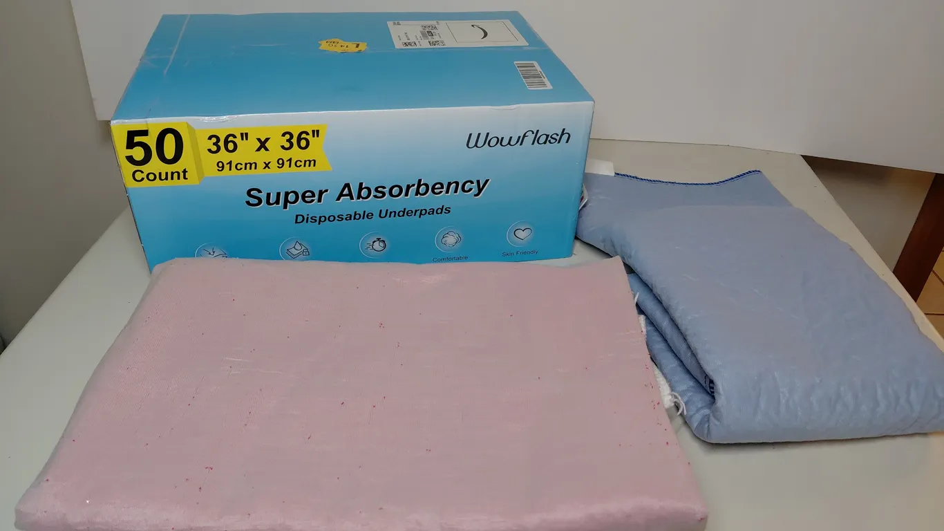 Disposable And Washable Underpads