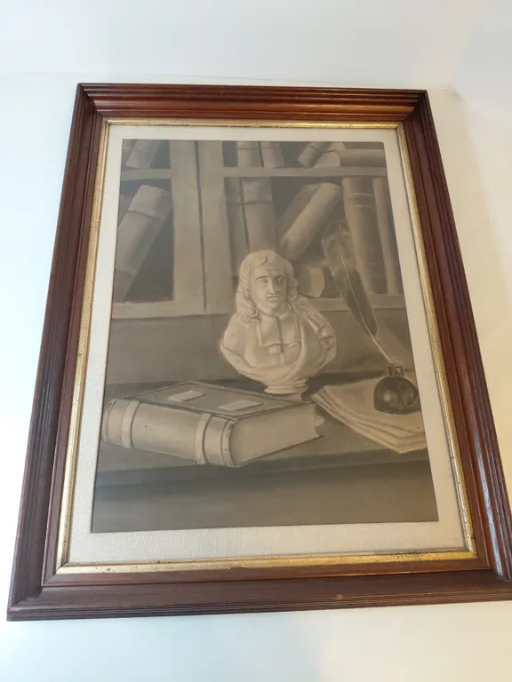 Vintage John Milton Print