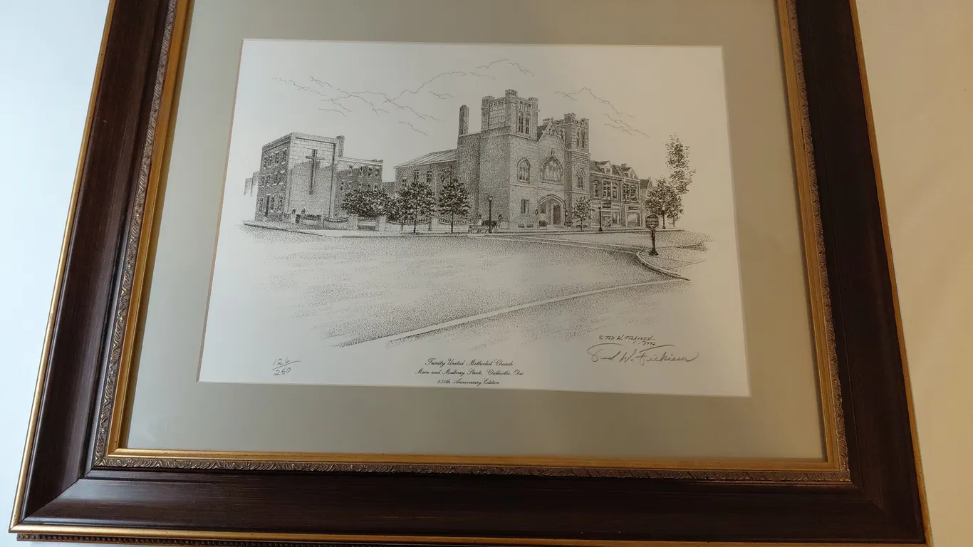 Fickisen Print Of Trinity Church
