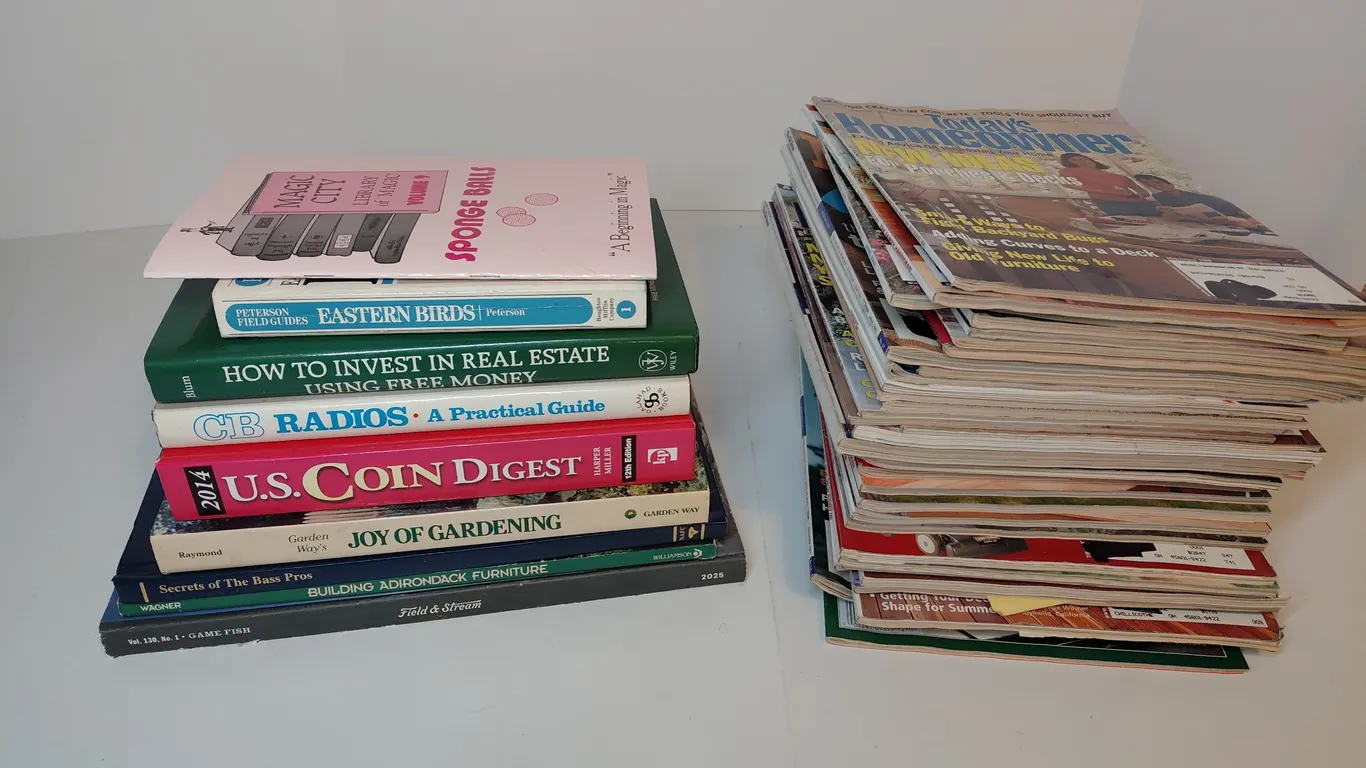 Hobby Books & Home Improvement Magazines