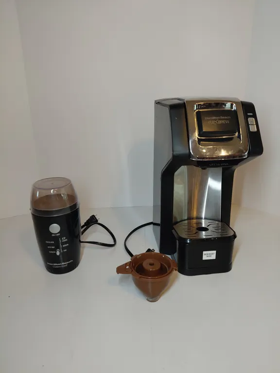 Hamilton Beach Flexbrew Single Serve Coffee Maker And Grinder