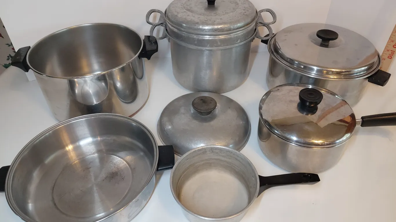 Revere Ware Stockpot, Saucepan And More