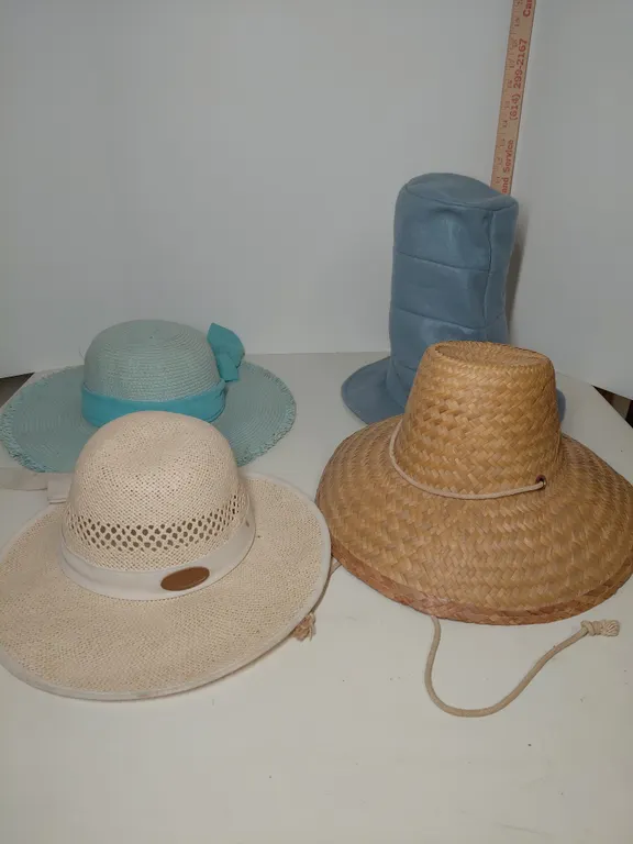 Sun Hats & A Felt Top Hat