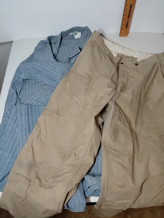 Vintage Coveralls And Hunting Pants