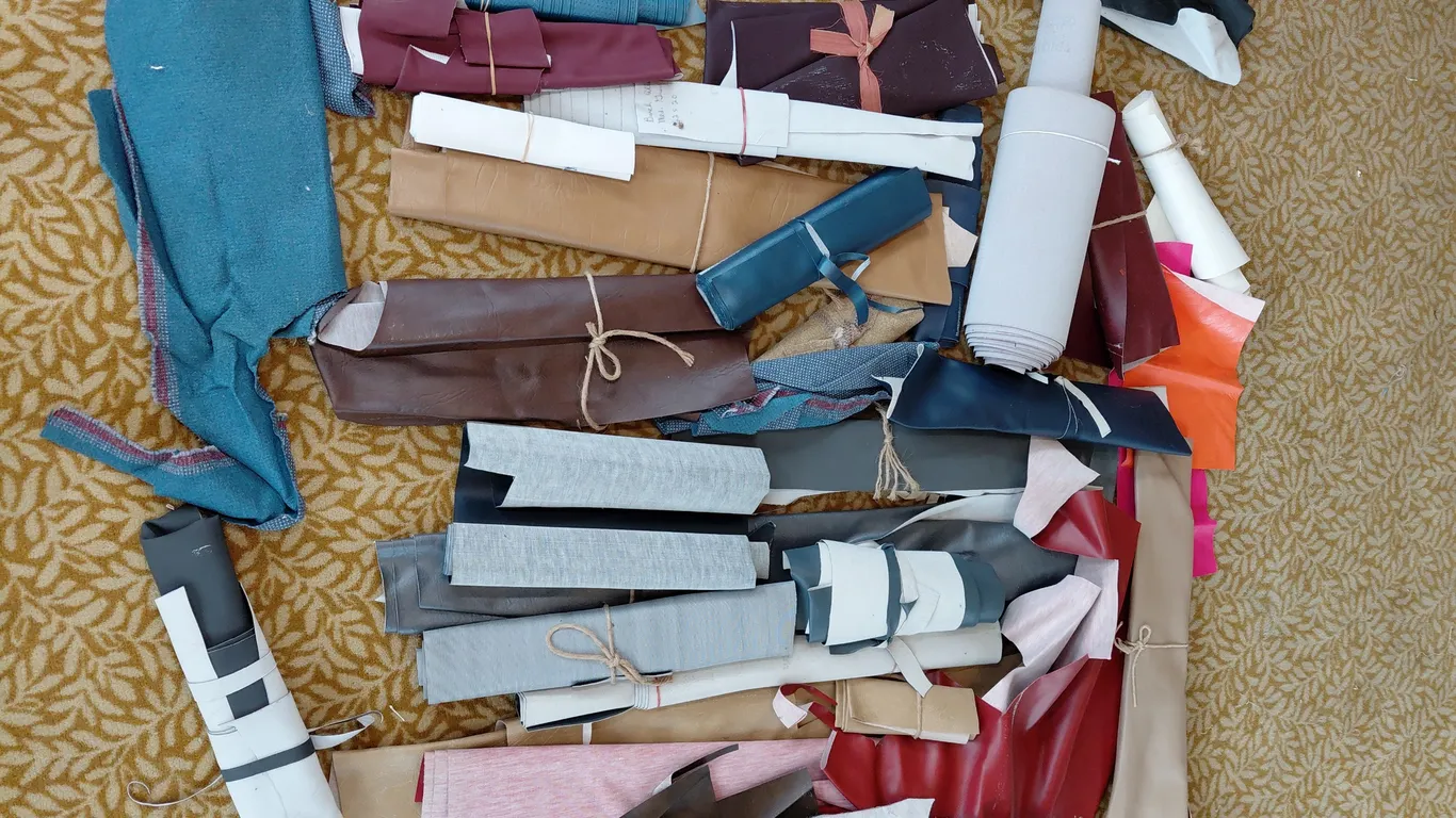 Vinyl Upholstery Remnants