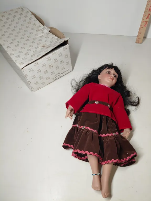 Navajo Porcelain Doll