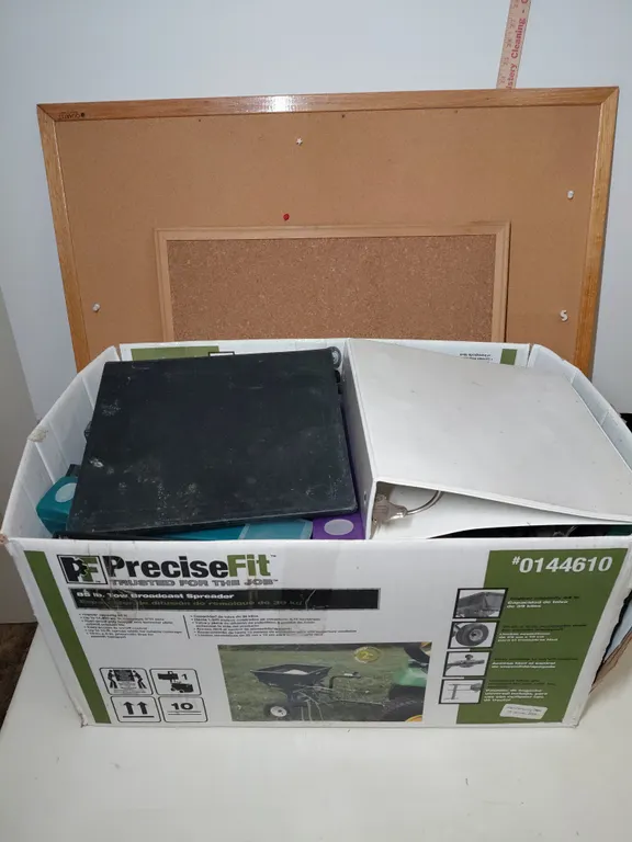 Ring Binders & 2 Cork Boards