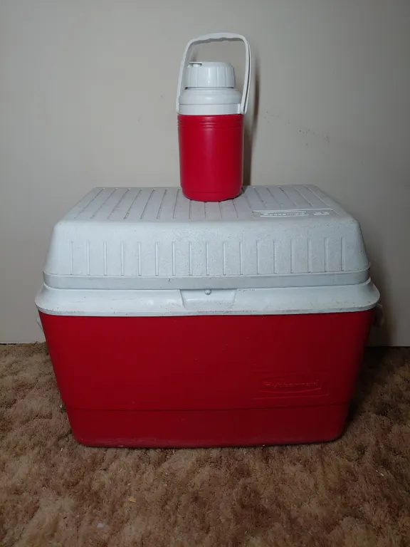 Cooler And Water Jug