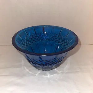 Large Waterford cobalt blue crystal bowl