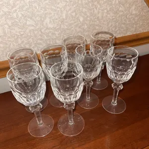 8 Waterford crystal CURRAGHMORE glasses