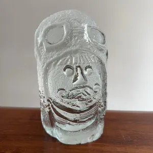 Blenko bookend - aviator pilot