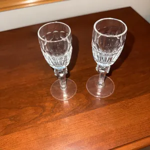 2 Waterford Curraghmore appertif glasses