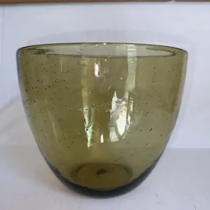 Large, tall bubble bowl