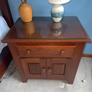 Absolutely stunning Amish made cherry nightstand