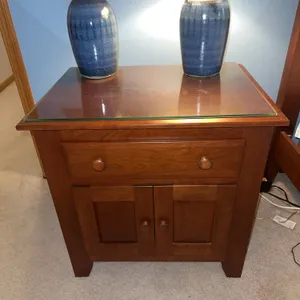 Absolutely stunning Amish made cherry nightstand