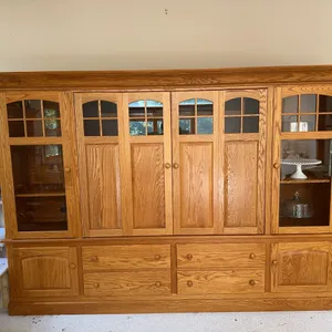 Miller fine furniture Amish made oak extra large entertainment center