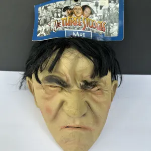 2006 Paper Magic Group 3 Stooges Latex Rubber Full Head Mask Moe