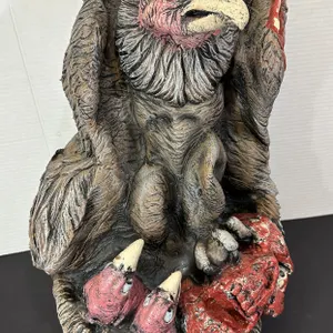 Creepy Halloween Haunted House 20" Buzzard Bird Nest Bloody Skull Babies Eat Eyeballs