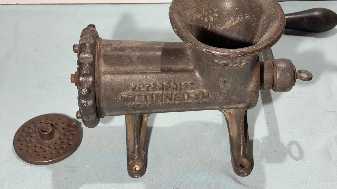 Antique Cast Enterprise Meat Chopper Grinder