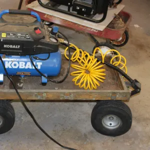 Kobalt Air Compressor & Cart