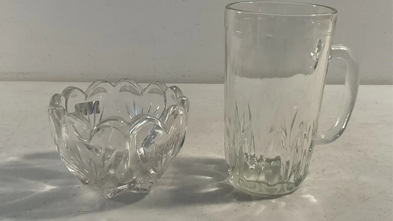 Marquis by Waterford Crystal Bowl & Clear Glass Mug