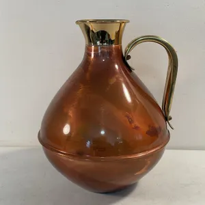 The Warm Glow Copper & Brass Pitcher / Decorative Jug