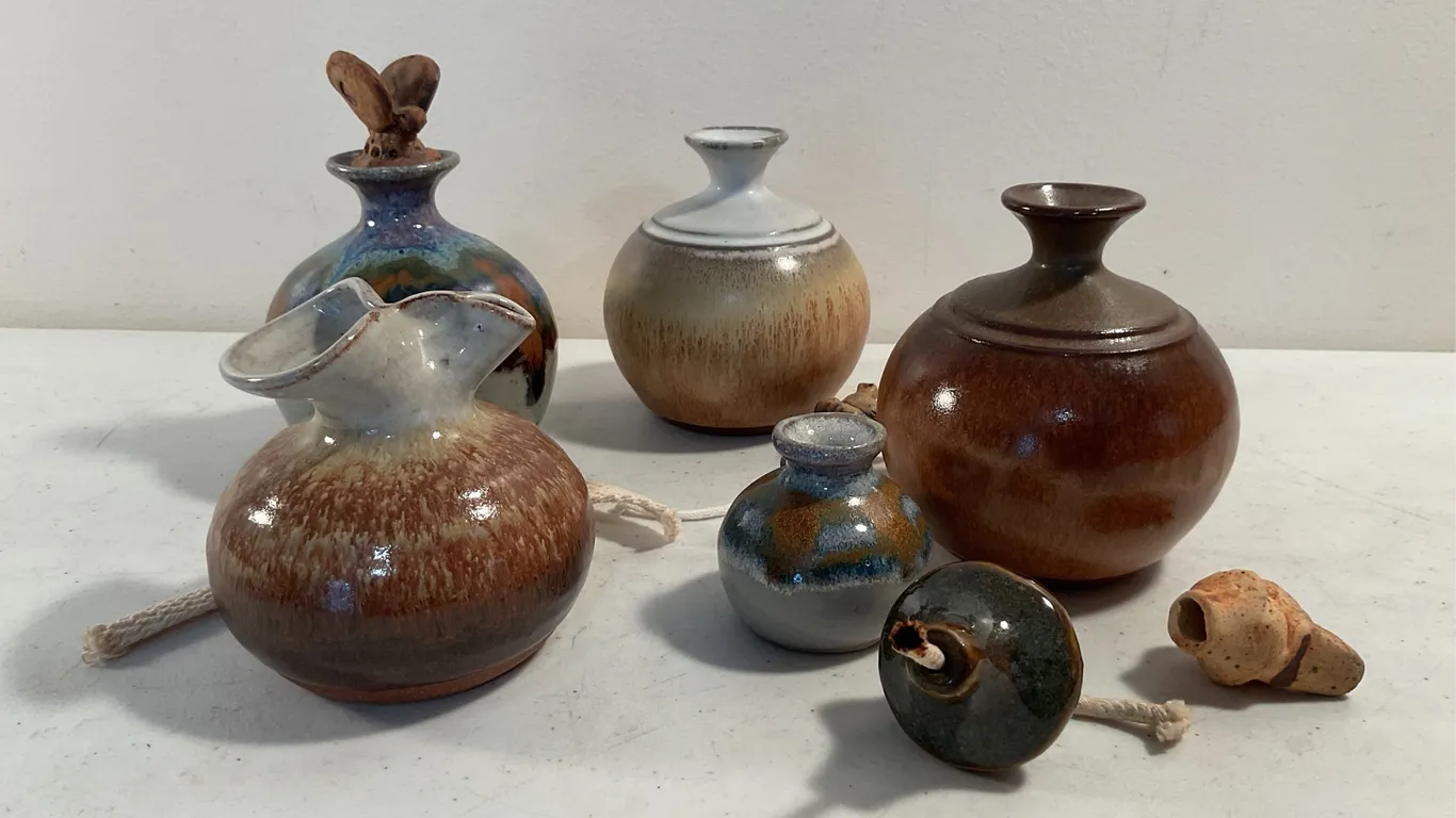 Studio Art Pottery Vases & Whimsical Stoppers – Born of Boulder, CO