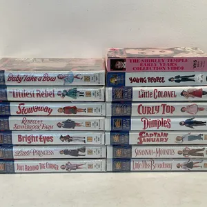 Shirley Temple VHS Movie Collection