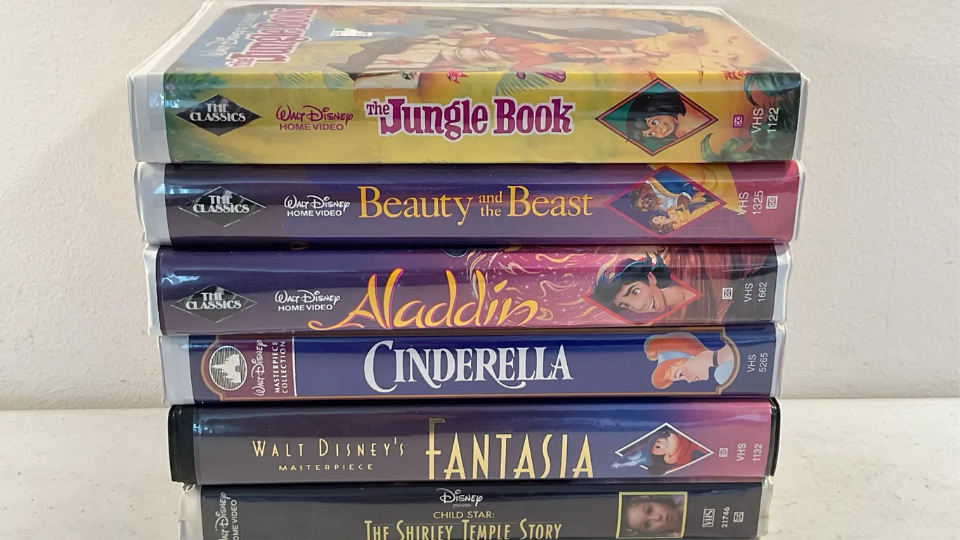 Walt Disney VHS Collection – Classics & Shirley Temple