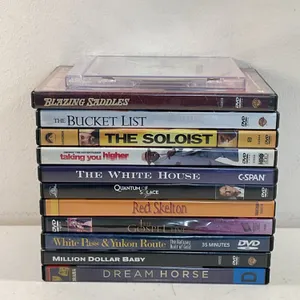 Assorted DVD Movie & Entertainment Collection