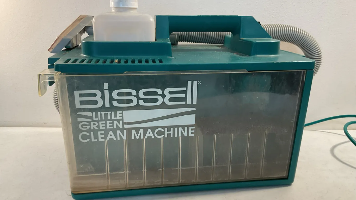 Vintage Bissell Little Green Clean Machine Portable Carpet & Upholstery Cleaner