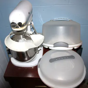 KitchenAid Stand Mixer With Bowl and Accessories
