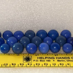 21 Ct Vintage Blue Marbles
