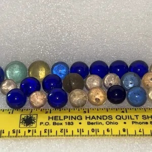 25 Ct Clearies Marbles
