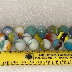 21 Ct Assorted Vintage Marbles