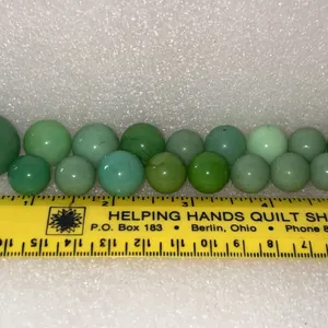 Vintage Green 16 Ct & 1 Shooter Marbles