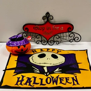 Disney Jack Skellington Rubber Door Mat