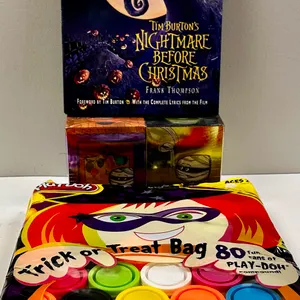 "Nightmare Before Christmas" Book, Play-Doh for Halloween
