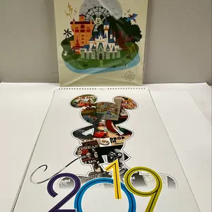 2019 Disney Attractions & 2020 Parks Poster Calendars