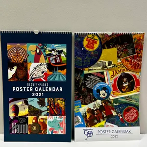 2021 & 2022 Disney Poster Calendars