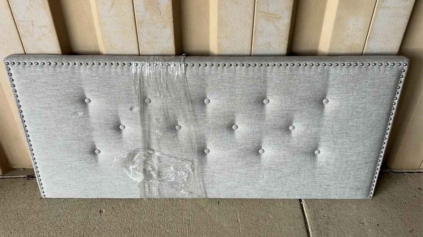 Full Size Upholstered Headboard, No Legs 56"X25"