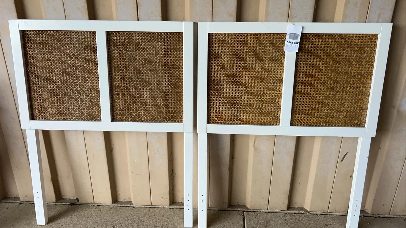 2 New Wood Twin Size Headboards 39.75"X50.5"