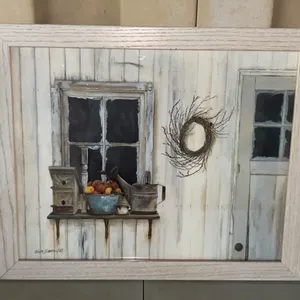 Cindy Sampson Folk Art/Country Decor Print 22.5"X18.5"